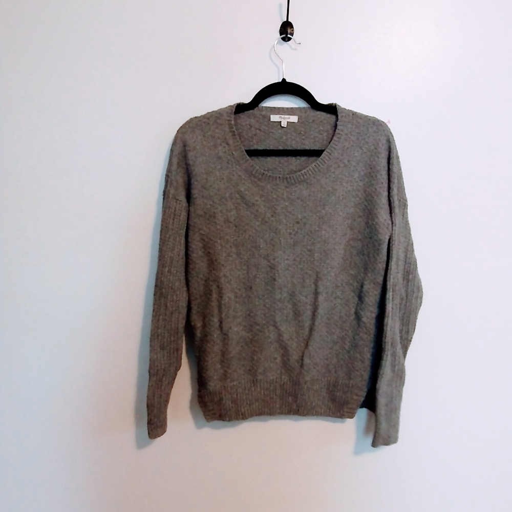 Madewell knit sweater crewneck size small